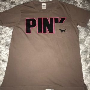 vs pink v-neck